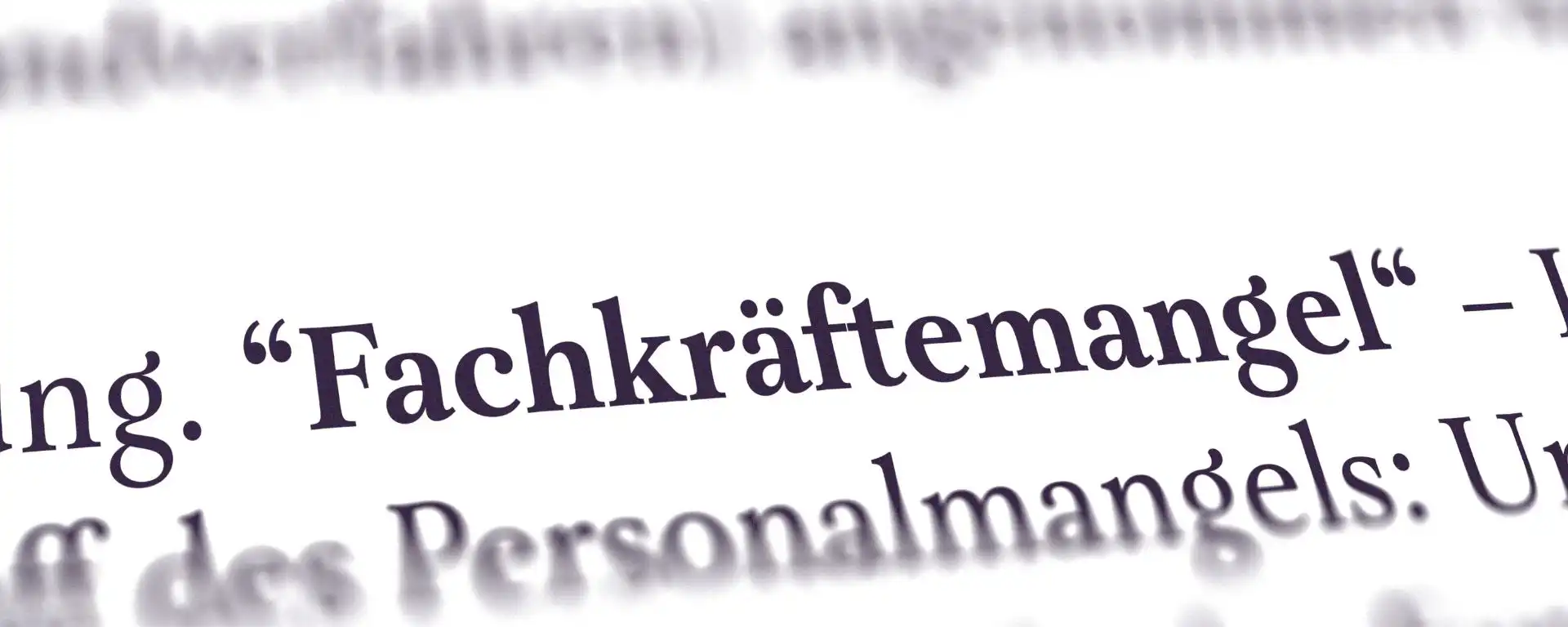 Fachkräftemangel und Wettbewerb um geeignete Kandidaten