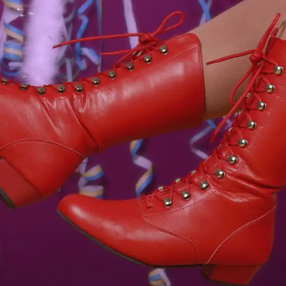 Zwei rote Stiefel